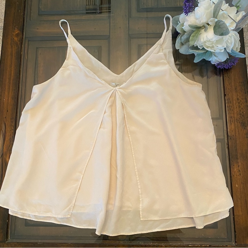Joie Off White Silk Blouse